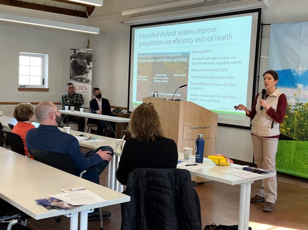 Meagan Schipanski presents at the Colorado STAR event