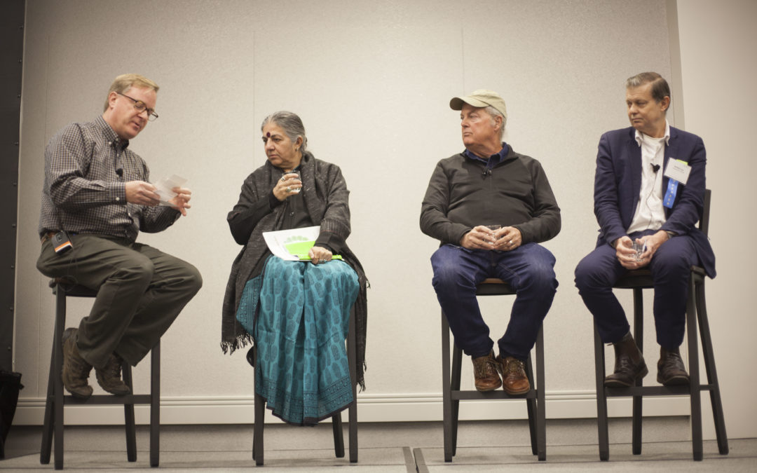 Tractor Time Episode 13: 2017 Conference Highlights — Dr. Vandana Shiva, André Leu and Ronnie Cummings