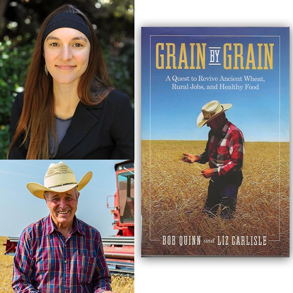 Tractor Time podcast episode 32 Bob Quinn and Liz Carlisle