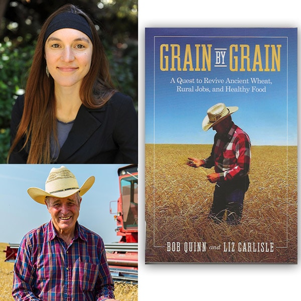 Tractor Time Episode 32: Bob Quinn, Liz Carlisle, Authors, Grain by Grain